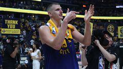 As the NBA playoffs and Finals have gone on, you’ve probably noticed Denver Nuggets star Nikola Jokic pointing at his ring finger.
