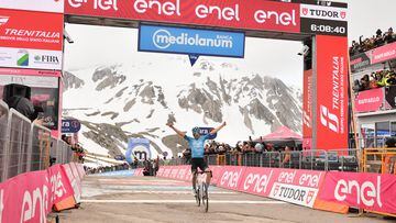 Resumen y resultado del Giro de Italia: Capua - Gran Sasso d’Italia