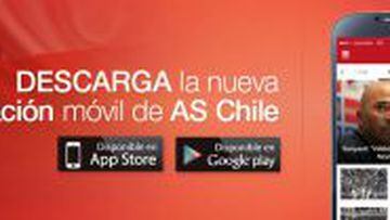 La aplicaci&oacute;n m&oacute;vil de AS Chile est&aacute; disponible en App Store para iPhone y Google Play para Android.