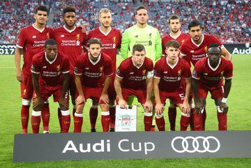 Liverpool starting line-up in Munich