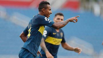 Sebasti&aacute;n Villa, jugador de Boca Juniors