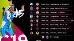 Fechas y horarios de la Liga MX Femenil para la jornada 5