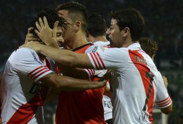 Atlético Nacional y River Plate igualaron 1-1 en la primera final de la Copa Sudamericana. 