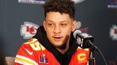 Chiefs quarterback Patrick Mahomes is happy that Taylor Swift's presence in the NFL has brought more interest in the sport.