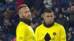 Neymar y su precisión: ¡La cara de Mbappé lo dice todo!