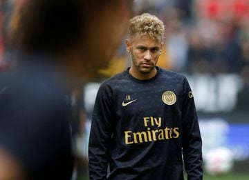 Neymar en 2018. 
