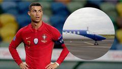 El avión ambulancia que trasladó a Cristiano Ronaldo
