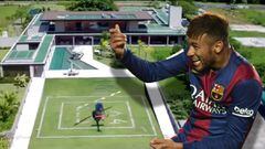 Así es la colosal mansión de Neymar: tiene hasta helipuerto