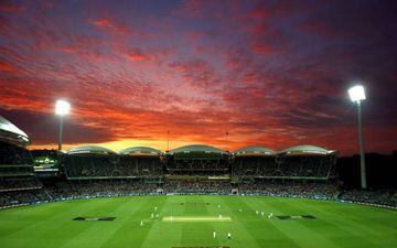 Test cricket as the sunsets.