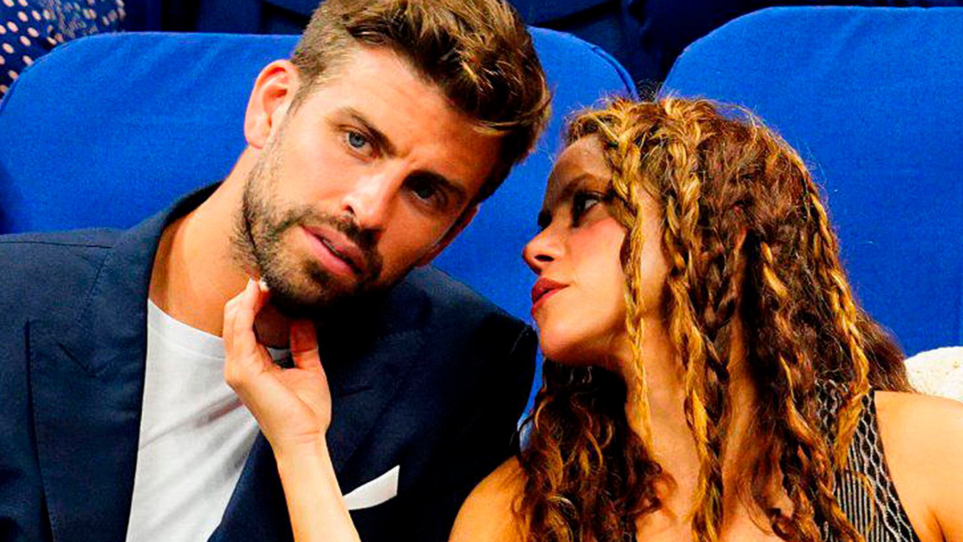 La reacción de Shakira a las imágenes de la apasionada velada de Piqué con su novia - Tikitakas