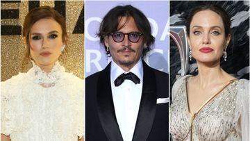 Angelina Jolie, Keira Knightley y m&aacute;s se suman al caso de Johnny Depp