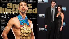 Phelps: 28 medallas y ocho kilos de gloria en una foto