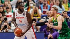 La preparación del Eurobasket afectó a Garuba por culpa de una lesión. En octavos, fue clave para eliminar a Lituania. Su actitud defensiva, clave.