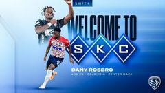 Dany Rosero es nuevo jugador de Sporting Kansas City.