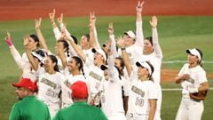 Mexican Olympic softball team tosses uniforms in the trash