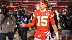 The total wealth, annual earnings of Kansas City Chiefs quarterback Patrick Mahomes, who has signed the biggest known contract in the NFL.