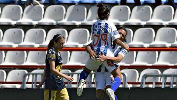 Pachuca golea a Pumas en el inicio de la Liga MX Femenil