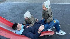 Álvaro Morata encierra a sus hijos en la terraza y les chantajea para que puedan volver a entrar
