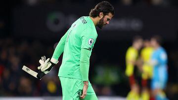 Liverpool: Alisson to miss Atletico showdown with hip injury