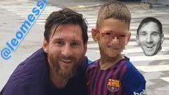 El hijo de Rivillos cumple su sueño: conocer a Leo Messi