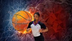 Danielle Scott has become the 6th woman promoted to the full-time referee roster in the NBA after her new appointment was announced on Monday afternoon.