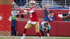 San Francisco 49ers head coach Kyle Shanahan told a news conference that the chances of quarterback Jimmy Garoppolo returning this season are small.
