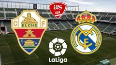 All the info you need to know on how and where to watch the LaLiga match between Elche and Real Madrid at the Manuel Martínez Valero on Wednesday.