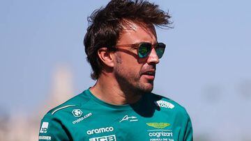 Fernando Alonso (Aston Martin). Yeda, Arabia Saudí. F1 2023.