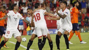 Resultado Sevilla 2 (4-3) 3 Istanbul: Los espa&ntilde;oles est&aacute;n fase de grupos de Champions