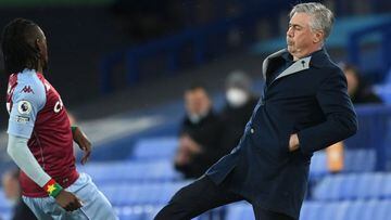 Carlo Ancelotti, t&eacute;cnico de Everton