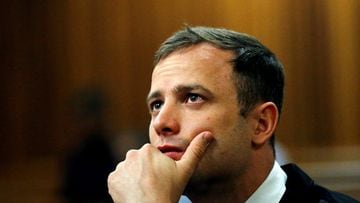 The former Paralympic champions was sentenced to 13 years in prison in 2016 after being found guilty of murdering girlfriend Reeva Steenkamp.