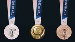 Medallas de Tokio 2020 para los deportistas