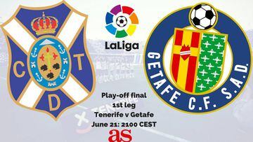 Tenerife vs Getafe 2016/17 LaLiga play-off final (first leg): How and where to watch, online, TV, times