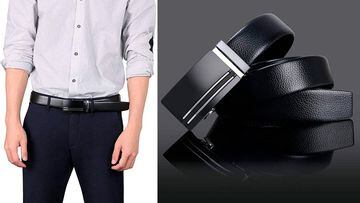cinturón de cuero para hombre es elegante y fácil ajustar - Showroom