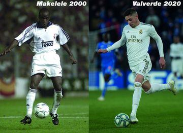 Real Madrid: How Los Blancos' line-up has changed in 20 years