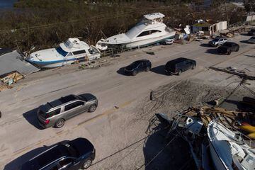 El huracán Ian llegó al oeste de Florida con vientos de más de 240 km/h, provocando inundaciones catastróficas en varias localidades, también ha dejado inundaciones  y graves destrozos en el centro de la península. La tormenta provocó una marejada ciclónica  que inundó grandes áreas del suroeste de Florida, las áreas cercanas a la costa han quedado arrasadas.