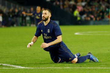 Caterpiller | not the best night for Real Madrid's Karim Benzema.