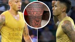La intrahistoria del apoyo de Raphinha a Vinicius: antirracismo, Bob Marley y un tatuaje especial