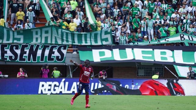 Medellín se acerca a la final: Paliza histórica a Nacional en el clásico