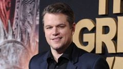 Matt Damon en el preestreno de La gran muralla