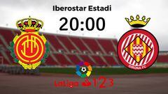 Mallorca vs Girona en directo y en vivo online, jornada 5 Liga 1,2,3 2016/17