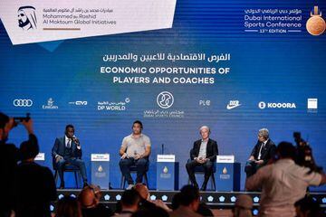 Ronaldo one of the speakers during Economic Opportunities of Players and Coaches.