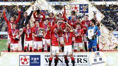 Urawa Red Diamonds levanta la Copa del Emperador conseguida en Jap&oacute;n.
