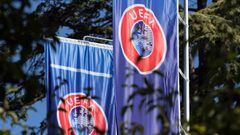 Banderas de la UEFA.