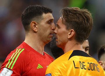 Argentina's quarter-final against the Dutch was a fiery affair.