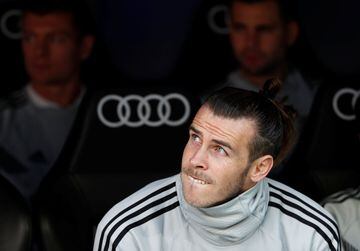 Gareth Bale no salió de inicio ante el Levante tras su lesión. 