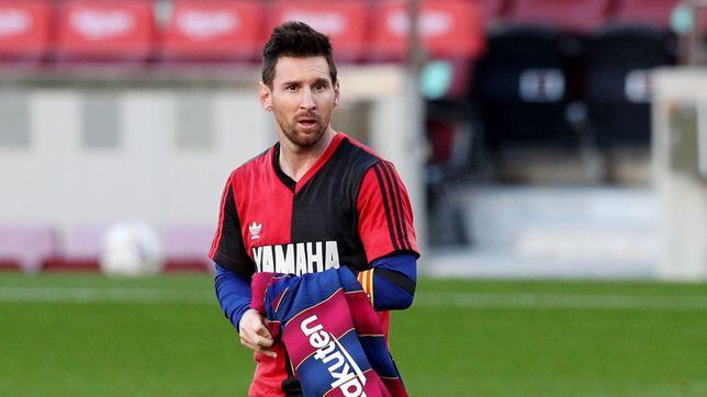 Lionel Messi Official FC Barcelona Back Signed 2020-21 Home Shirt