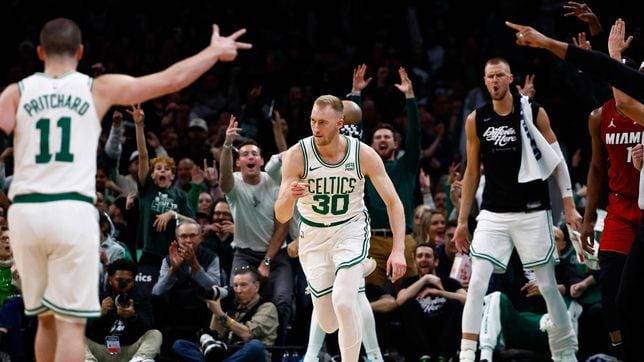 Los Celtics, festín y tangana
