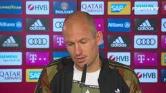 Robben, tras una década en el Bayern, se despide: "Venir fue la mejor decisión de mi carrera"