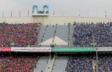 The first derby between the two sides in 1968 and the game is the biggest football match in the domestic Iranian calendar ... the reds against the blues.
